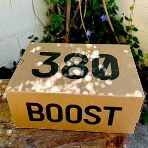Brand New DS Yeezy Boost 380 ONYX Size 9 (Reflective)